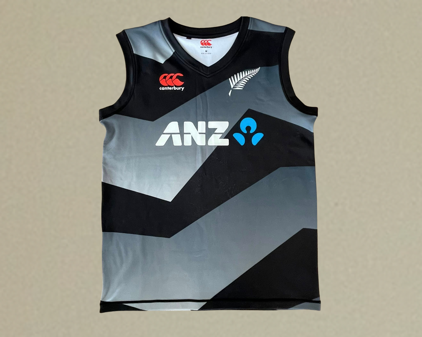 2023 Black Caps T20 Vest - Worn by Tim Seifert