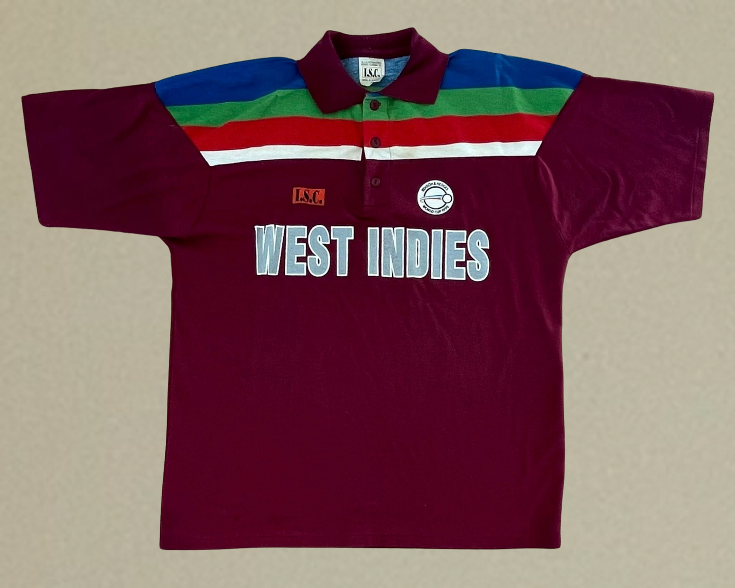 1992 West Indies Cricket World Cup Shirt