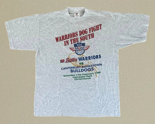 1996 Auckland Warriors vs Canterbury Bulldogs Promotional Shirt