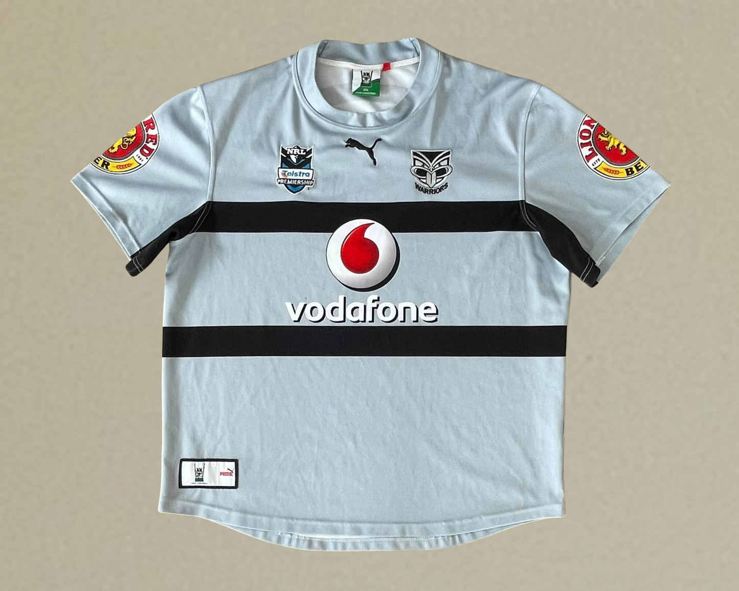 2007 New Zealand Warriors Away Jersey