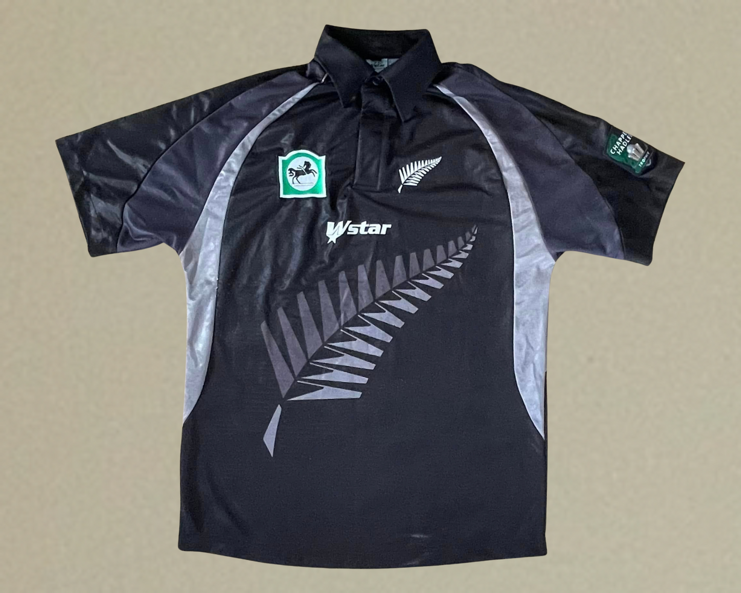 2007 Black Caps ODI Shirt - Match Worn by Scott Styris