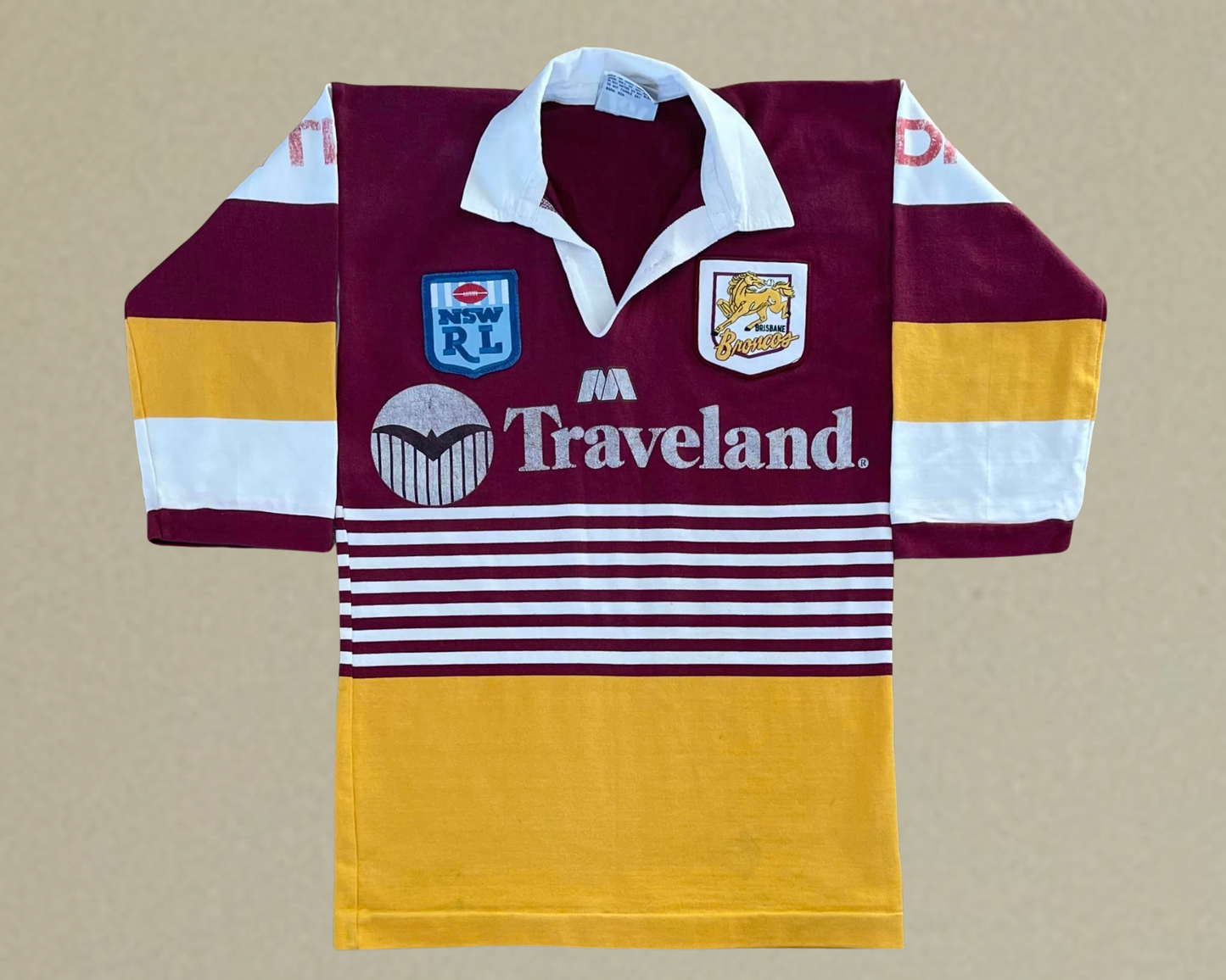 ウェア BRISBANE BRONCOS 1994 rugby Jersey NSW 1994 Brisbane Broncos Jersey – ANZ Sporting Archive